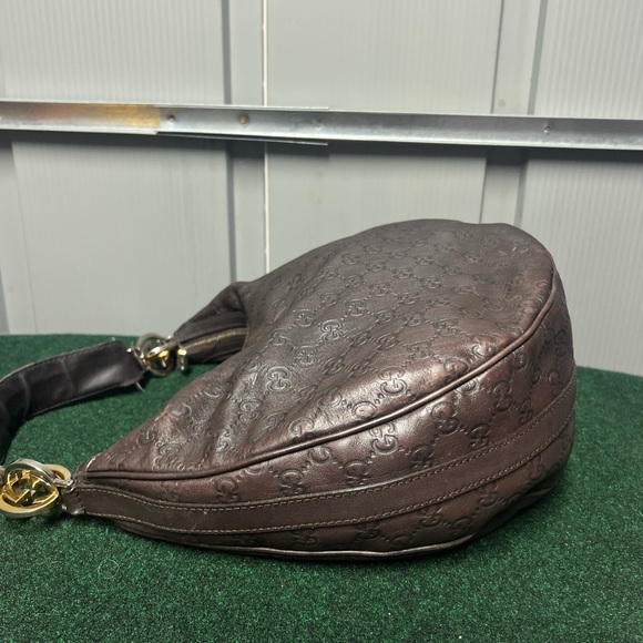 Gucci Brown Leather Hobo Bag - Picture 11 of 11